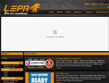 Tablet Screenshot of lepatek.com